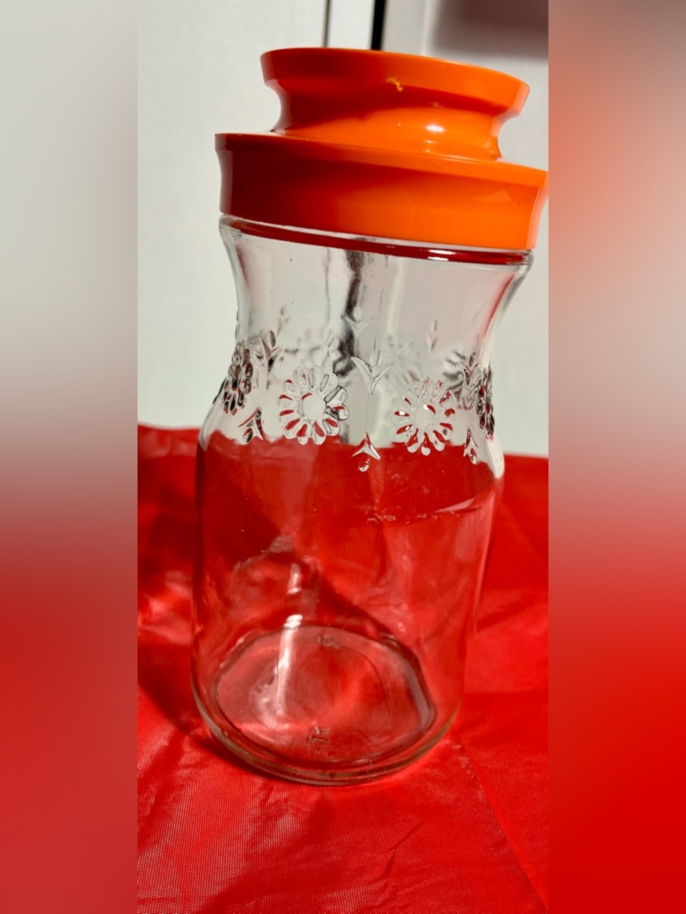 Vintage Anchor Hocking 60/70 Tang Promo Juice Canister
